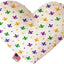 Pet and Dog Plush Heart or Bone Toy, "Mardi Gras Group" (Available in different sizes, and 10 different pattern options!)