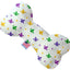 Pet and Dog Plush Heart or Bone Toy, "Mardi Gras Group" (Available in different sizes, and 10 different pattern options!)