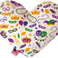 Pet and Dog Plush Heart or Bone Toy, "Mardi Gras Group" (Available in different sizes, and 10 different pattern options!)