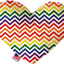 Pet and Dog Plush Heart or Bone Toy, "Rainbow Pride Group" (Available in different sizes, and 7 different pattern options!)