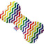 Pet and Dog Plush Heart or Bone Toy, "Rainbow Pride Group" (Available in different sizes, and 7 different pattern options!)