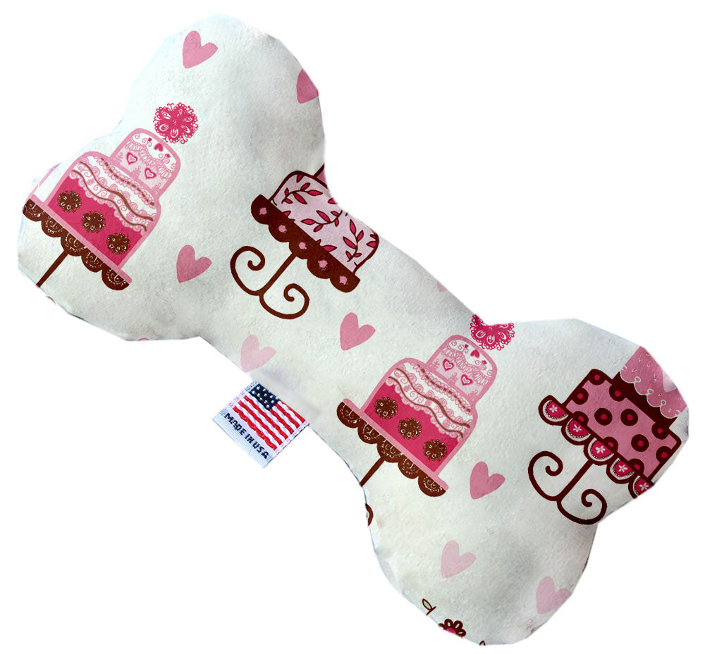 Valentine's Day Pet & Dog Plush Heart or Bone Toy, "Sweet Love Group" (Available in different sizes and 6 pattern options!)