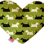 Pet & Dog Plush Heart or Bone Toy, "Westie World Group" (Available in different sizes, and 4 different pattern options!)