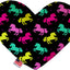 Pet, Dog Plush Heart or Bone Toy, "Birthday Group" (Available in different sizes, and 10 different pattern options!)