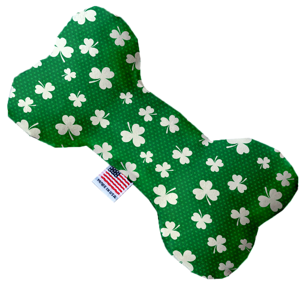 Pet and Dog Plush Heart or Bone Toy, "St. Patrick's Day Group" (Available in different sizes, and 6 different pattern options!)