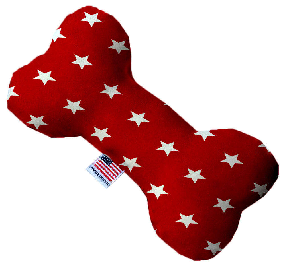 Pet and Dog Plush Heart or Bone Toy, "Independence Day Group" (Available in different sizes, and 9 different pattern options!)