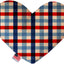 Pet and Dog Plush Heart or Bone Toy, "Independence Day Group" (Available in different sizes, and 9 different pattern options!)