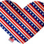 Pet and Dog Plush Heart or Bone Toy, "Independence Day Group" (Available in different sizes, and 9 different pattern options!)