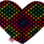 Pet and Dog Plush Heart or Bone Toy, "Rainbow Pride Group" (Available in different sizes, and 7 different pattern options!)