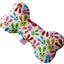 Pet and Dog Plush Heart or Bone Toy, "Easter Group" (Available in different sizes, and 10 different pattern options!)