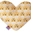 Pet and Dog Plush Heart or Bone Toy, "Oh Baby Group" (Available in different sizes, and 12 different pattern options!)