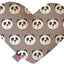 Pet and Dog Plush Heart or Bone Toy, "Oh Baby Group" (Available in different sizes, and 12 different pattern options!)