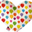 Pet, Dog Plush Heart or Bone Toy, "Birthday Group" (Available in different sizes, and 10 different pattern options!)