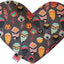 Pet and Dog Plush Heart or Bone Toy, "Southwestern Group" (Available in different sizes, and 12 different pattern options!)