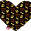 Pet and Dog Plush Heart or Bone Toy, "Fall Harvest Group" (Available in different sizes, and 12 different pattern options!)