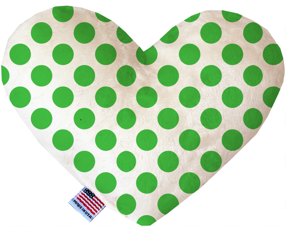 Pet and Dog Plush Heart or Bone Toy, "St. Patrick's Day Group" (Available in different sizes, and 6 different pattern options!)