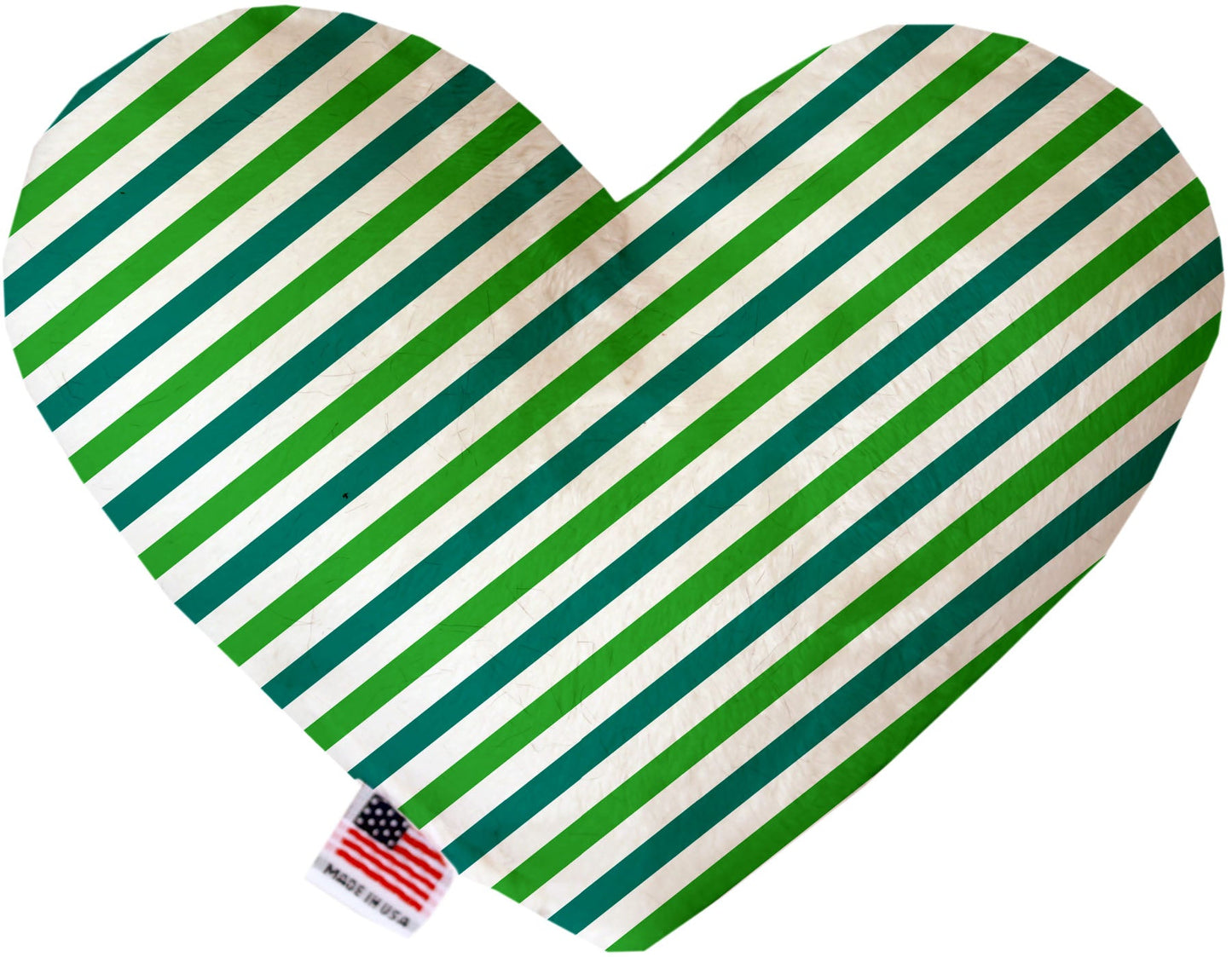 Pet and Dog Plush Heart or Bone Toy, "St. Patrick's Day Group" (Available in different sizes, and 6 different pattern options!)