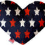 Pet and Dog Plush Heart or Bone Toy, "Independence Day Group" (Available in different sizes, and 9 different pattern options!)