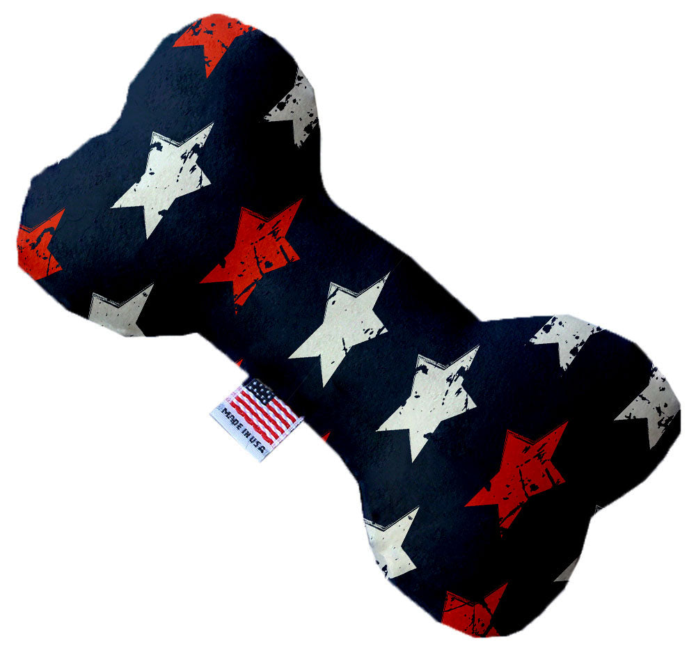 Pet and Dog Plush Heart or Bone Toy, "Independence Day Group" (Available in different sizes, and 9 different pattern options!)