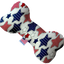 Pet and Dog Plush Heart or Bone Toy, "Independence Day Group" (Available in different sizes, and 9 different pattern options!)