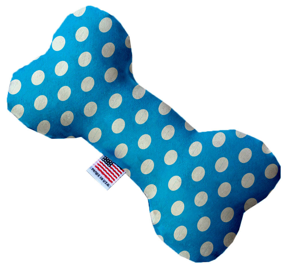 Pet and Dog Plush Heart or Bone Toy, "Swiss Dots Group" (Available in different sizes, and 10 different pattern options!)