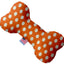 Pet and Dog Plush Heart or Bone Toy, "Swiss Dots Group" (Available in different sizes, and 10 different pattern options!)