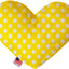 Pet and Dog Plush Heart or Bone Toy, "Swiss Dots Group" (Available in different sizes, and 10 different pattern options!)