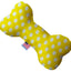 Pet and Dog Plush Heart or Bone Toy, "Swiss Dots Group" (Available in different sizes, and 10 different pattern options!)