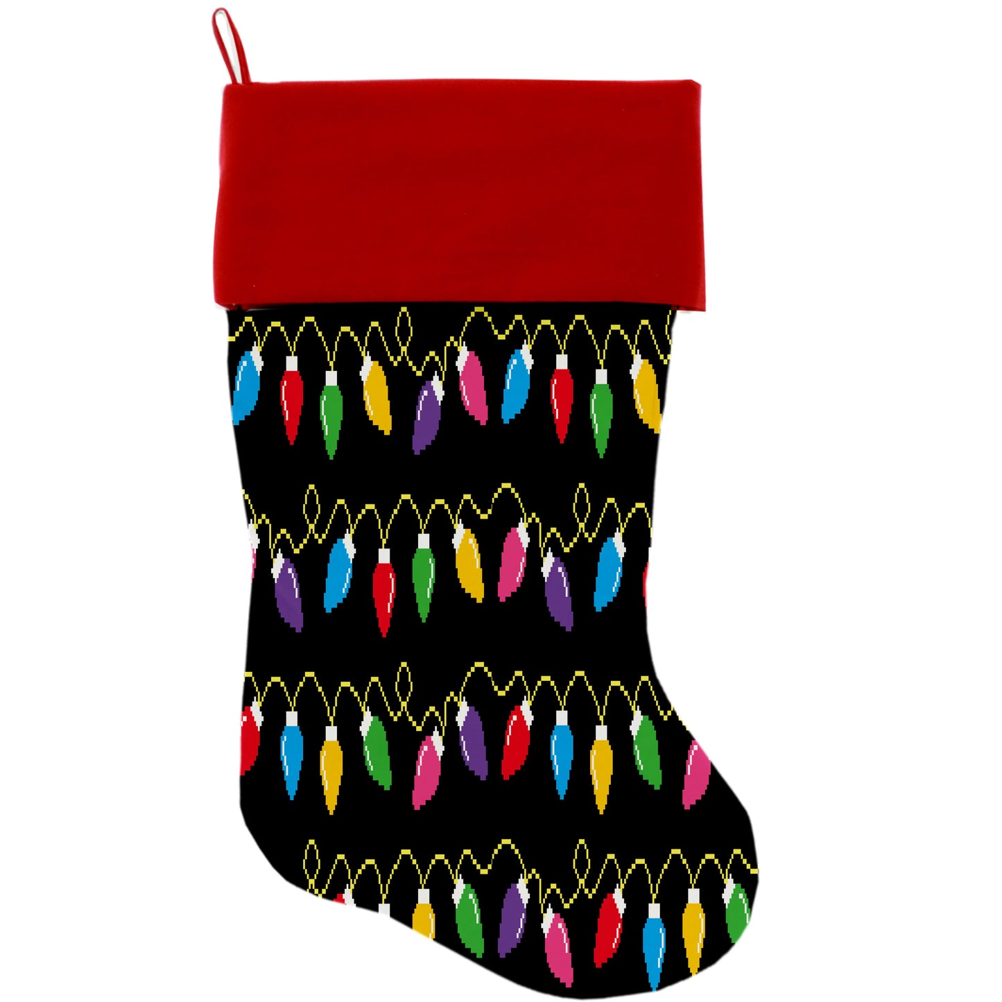 Christmas Velvet Stocking, "Santa Group" **Choose from 7 different patterns!**