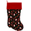 Christmas Velvet Stocking, "Santa Group" **Choose from 7 different patterns!**