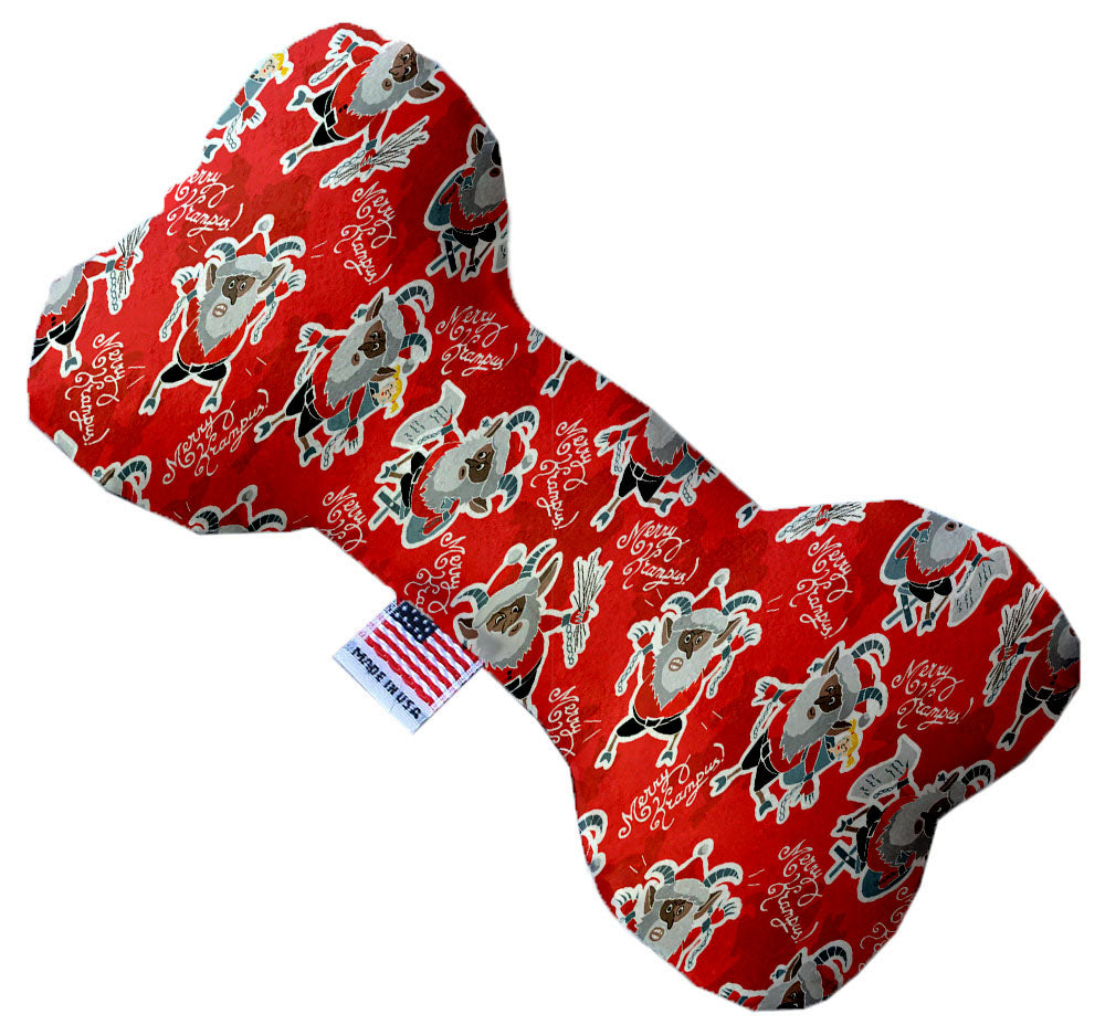 Pet and Dog Plush Heart or Bone Toy, "Santa Group" (Available in different sizes, and 8 different pattern options!)