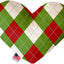 Pet and Dog Plush Heart or Bone Toy, "Christmas Patterns Group" (Available in different sizes, and 11 different pattern options!)