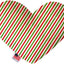 Pet and Dog Plush Heart or Bone Toy, "Christmas Patterns Group" (Available in different sizes, and 11 different pattern options!)