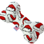 Pet and Dog Plush Heart or Bone Toy, "Santa Group" (Available in different sizes, and 8 different pattern options!)