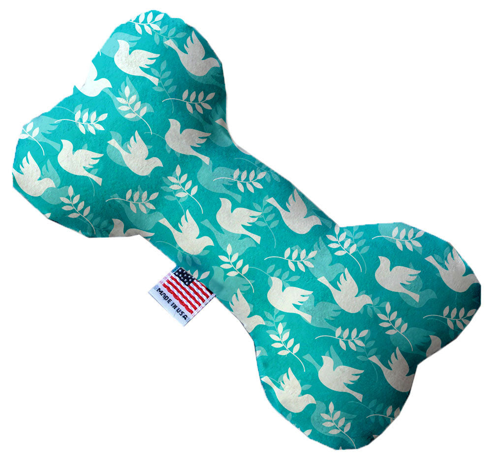 Pet and Dog Plush Heart or Bone Toy, "Winter Wonderland Group" (Available in different sizes, and 10 different patterns!)