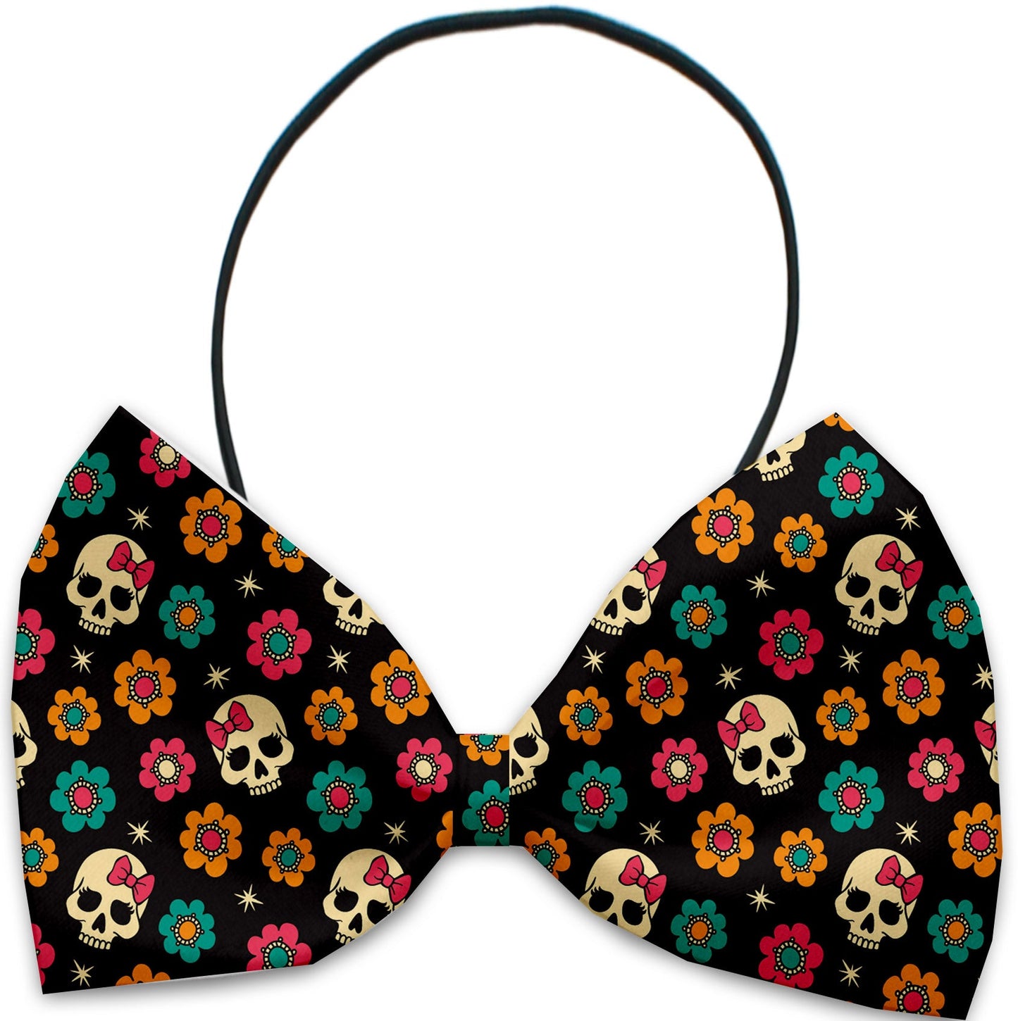 Halloween Pet, Dog and Cat Bow Ties, "Skulls Group" *Available in 12 different pattern options!*