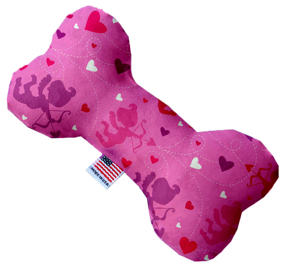 Pet and Dog Plush Heart or Bone Toy, "Valentine's Day Group" (Available in different sizes, and 8 different pattern options!)