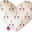 Pet and Dog Plush Heart or Bone Toy, "Valentine's Day Friends Group" (Available in different size, and 7 different patterns!)