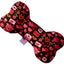 Pet and Dog Plush Heart or Bone Toy, "Valentine's Day Group" (Available in different sizes, and 8 different pattern options!)