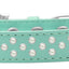 Dog, Puppy & Pet Fashion  Collar, "Pearl Rimsets Sprinkles"