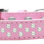 Dog, Puppy & Pet Fashion  Collar, "Pearl Rimsets Sprinkles"