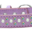 Dog, Puppy & Pet Fashion  Collar, "Pearl and Aurora Borealis Crystal Rimsets Sprinkles"