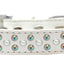 Dog, Puppy & Pet Fashion  Collar, "Pearl and Aurora Borealis Crystal Rimsets Sprinkles"