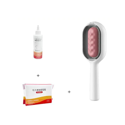 Hair Removal With Water Injection Cleaning Comb