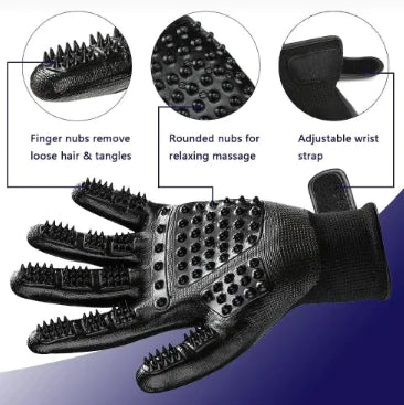 Pet Hair Grooming Glove