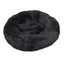 Round Long Plush Dog Beds for Large Dogs