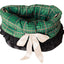 Dog, Puppy & Pet or Cat Reversible Snuggle Bugs Pet Bed, Bag, and Car Seat All-in-One, "Red or Green Plaid"