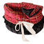 Dog, Puppy & Pet or Cat Reversible Snuggle Bugs Pet Bed, Bag, and Car Seat All-in-One, "Red or Green Plaid"