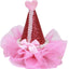 Dog, Puppy & Pet Clip On Grooming Accessory, "Pretty Party Hat"