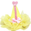 Dog, Puppy & Pet Clip On Grooming Accessory, "Pretty Party Hat"